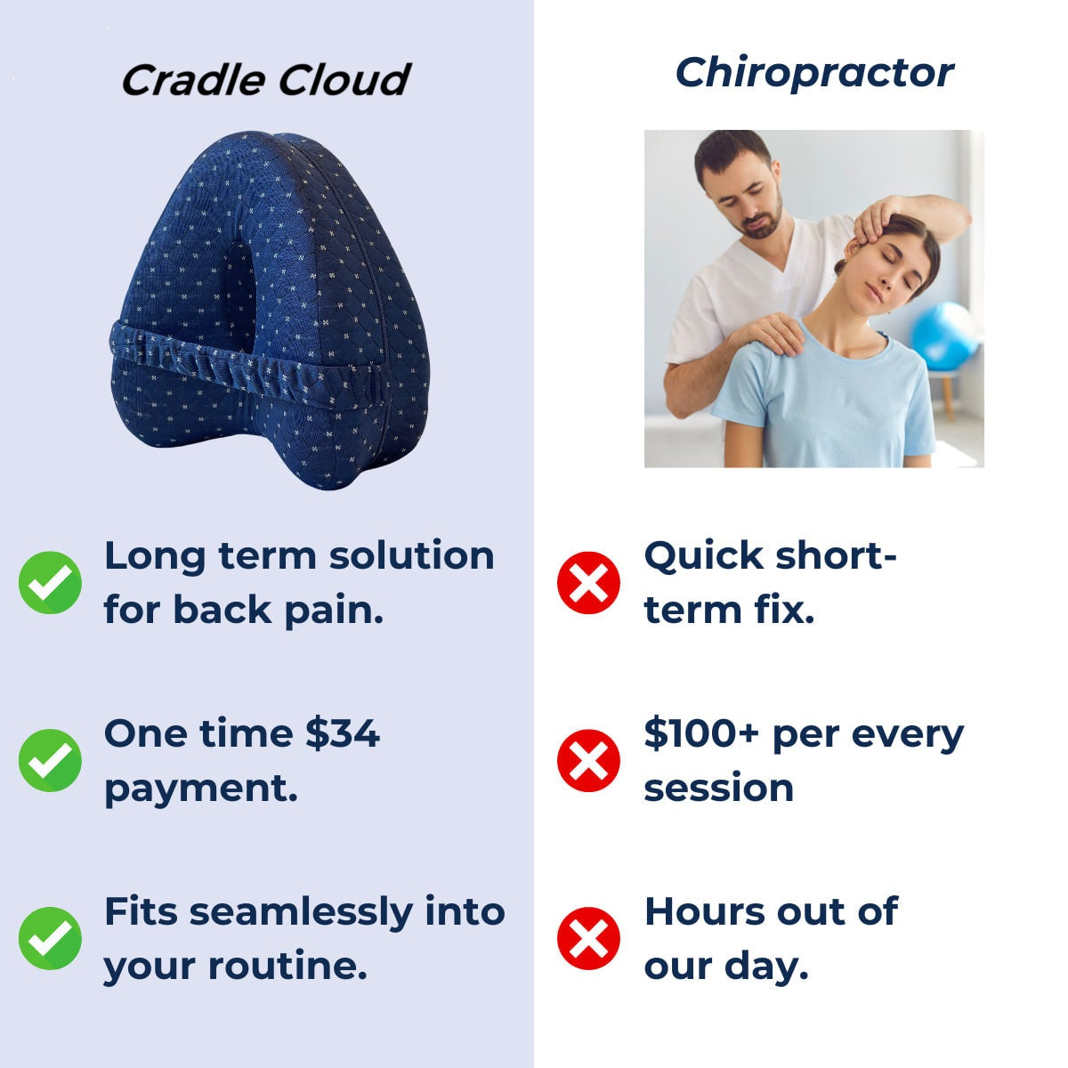 Cradle Cloud Pregnancy Pillow